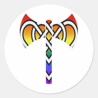 Adesivo Celtic Labrys