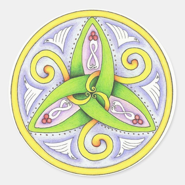 Adesivo Celtic Mandala (Frente)