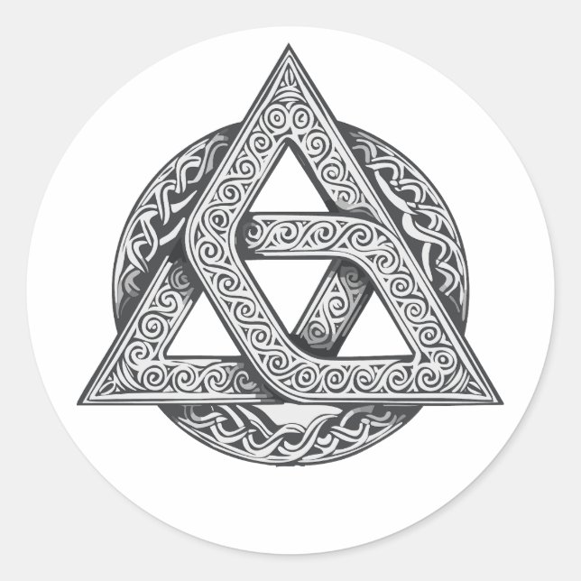 Adesivo Celtic symbol, trinity knot (Frente)