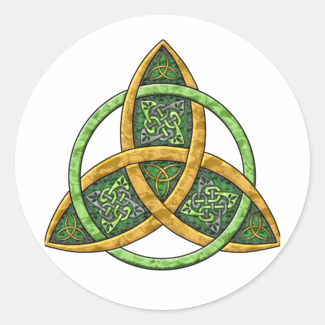 Adesivo Celtic Trinity Knot (Frente)