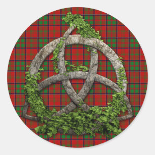 Adesivo Celtic Trinity Knot E Clan MacDonald De Glencoe