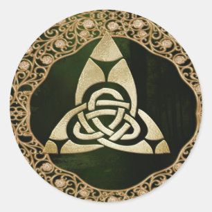 Adesivo Celtic Trinity Knot on Forest Shadows