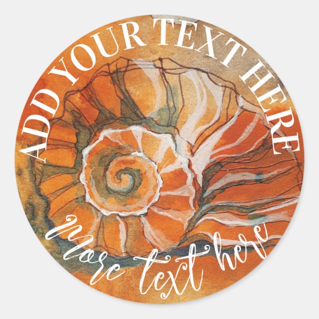 Adesivo Célula Do Mar Na Praia Que Desenha Náutica (Frente)