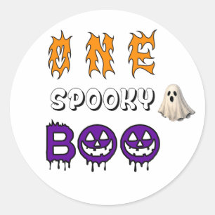 Adesivo Cena de Fantasma Assustador Boo para Diversão de H
