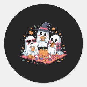 Adesivo Cena Ghost Picnic Halloween Bonita