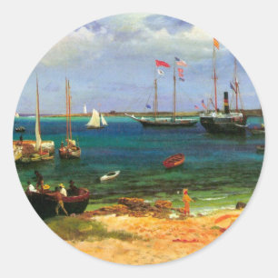 Adesivo Cenário Marítimo Vintage, Porto de Nassau por Bier