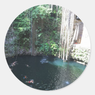 Adesivo Cenote Azul Sagrado, Ik Kil, México #2 Stickers