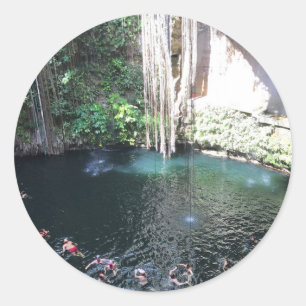 Adesivo Cenote Azul Sagrado, Ik Kil, México #4 Stickers