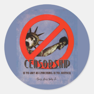 Adesivo Censura
