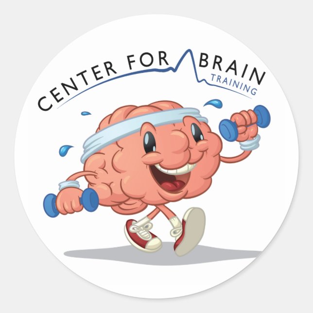 Adesivo Center for Brain Training Sticker (Frente)