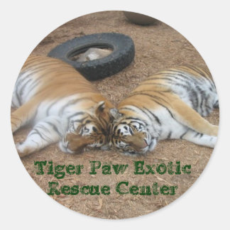 Adesivo Centro de Emergência Exótica de Paw Tiger