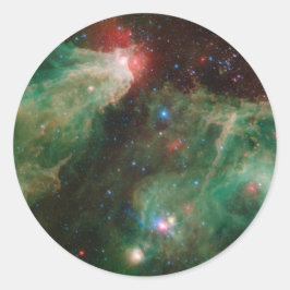 Adesivo Cepheus B e C Nebulosa Verde