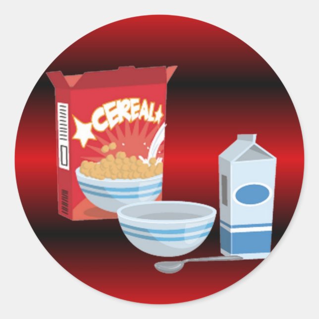 Adesivo Cereal (Frente)
