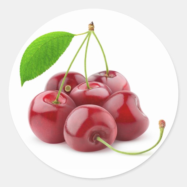 Adesivo Cerejas doces (Frente)