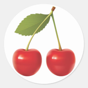 ADESIVO CEREJAS NA HASTE