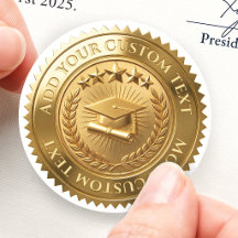 Certificado Diploma Personalizado 3D Folha Dourada