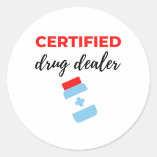 Adesivo Certified Drug Dealer 2