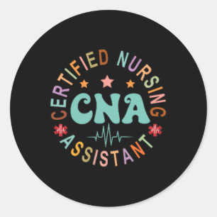 Adesivo Certified Nurse Istant Appreciation Cna Roupa Un