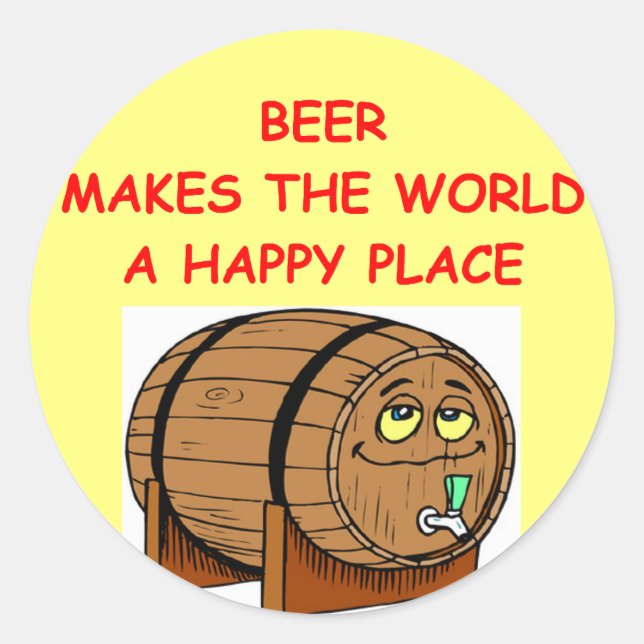Adesivo cerveja (Frente)