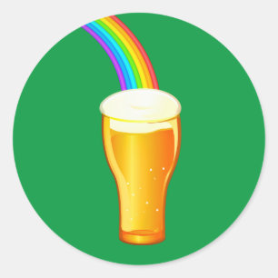 Adesivo Cerveja arco-íris