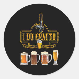 Adesivo Cerveja Artesanal Eu Faço Artesanato Cerveja Casei