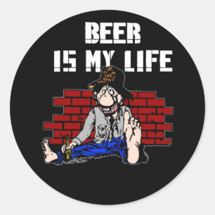 Adesivo Cerveja é a minha vida