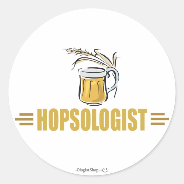 Adesivo Cerveja Engraçada (Frente)