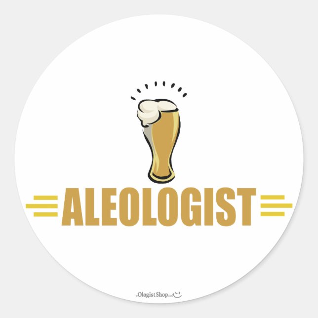 Adesivo Cerveja Engraçada (Frente)