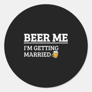 Adesivo Cerveja Para Mim Estou Me Casando Funny Groom Bach