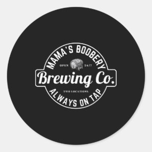 Adesivo Cervejaria Amamentando Mamas Ery Nova Mãe Cervejar
