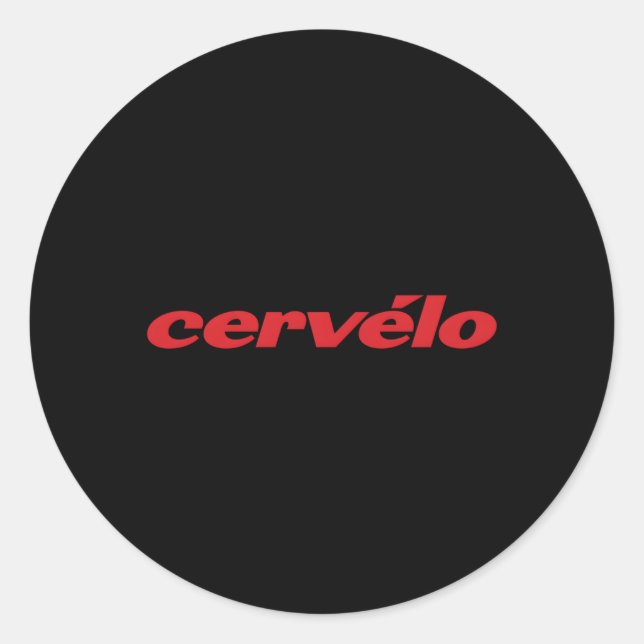Adesivo Cervelo atualizado em 2021 (Frente)