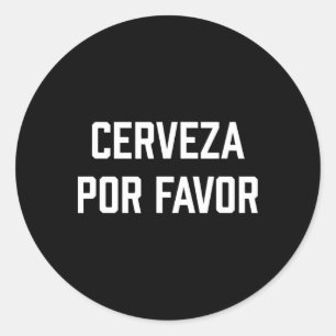 Adesivo Cerveza Por Favor, Funny Cinco De Mayo