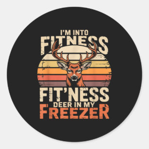 Adesivo Cervo Fitness no meu Zer Caça ao cervo