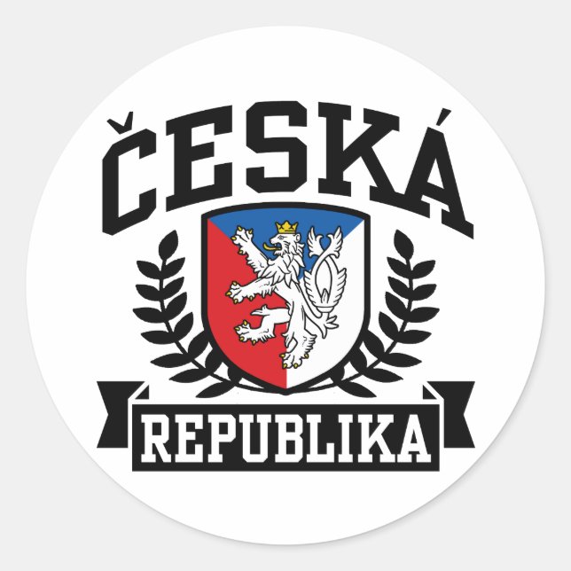 Adesivo Ceska Republika (Frente)