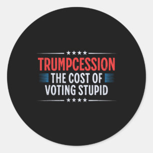 Adesivo Cessão de Trump