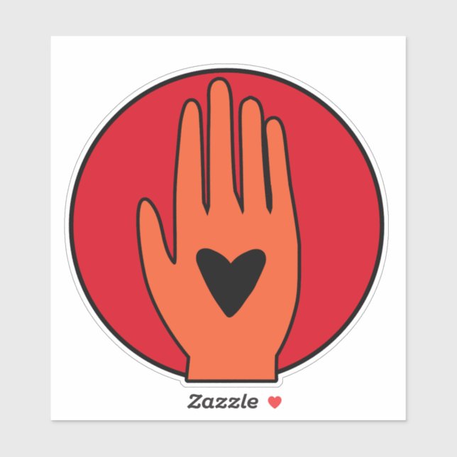 Adesivo Cessar-fogo agora mão design gráfica palestiniana (Folha)