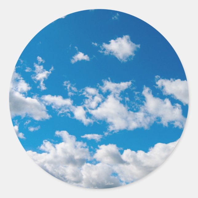 Adesivo Céu Azul Brilho (Frente)