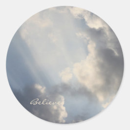 Adesivo Céu Azul Inspiron Sunbeams