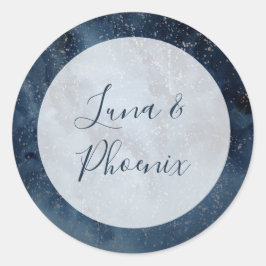 Adesivo Céu Celestial Noturno Com Faixas De Envelope