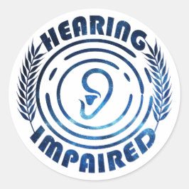 Adesivo Céu noturno - Perturbação auditiva