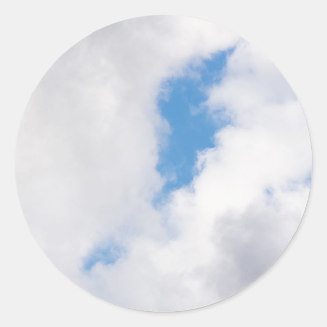 Adesivo Céu nublado (Frente)