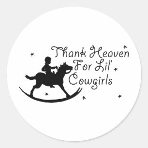 Adesivo Céu obrigado Para Garotas-Vacas Lil