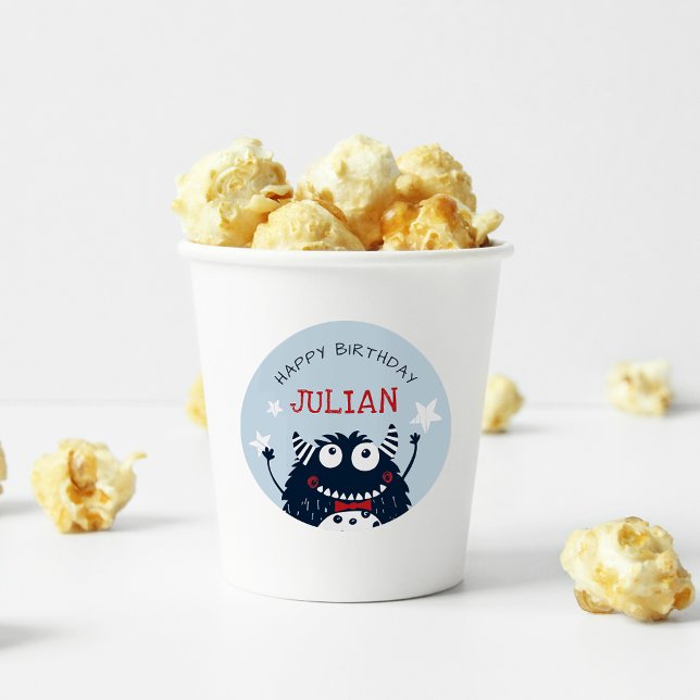 Adesivo Céu | Pequeno Aniversário de criança Personalizado (Criador carregado)