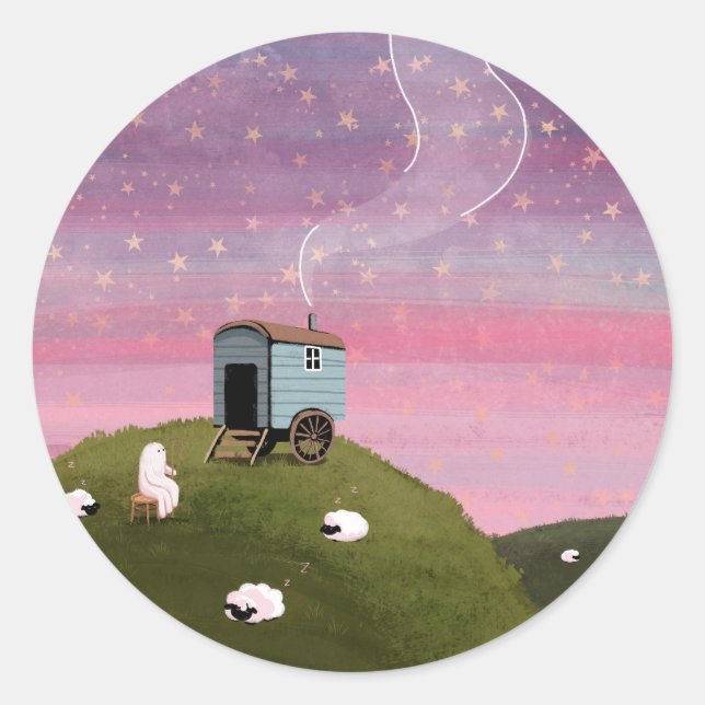 Adesivo Céu Vermelho (Frente)