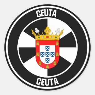 Adesivo Ceuta Round Emblem