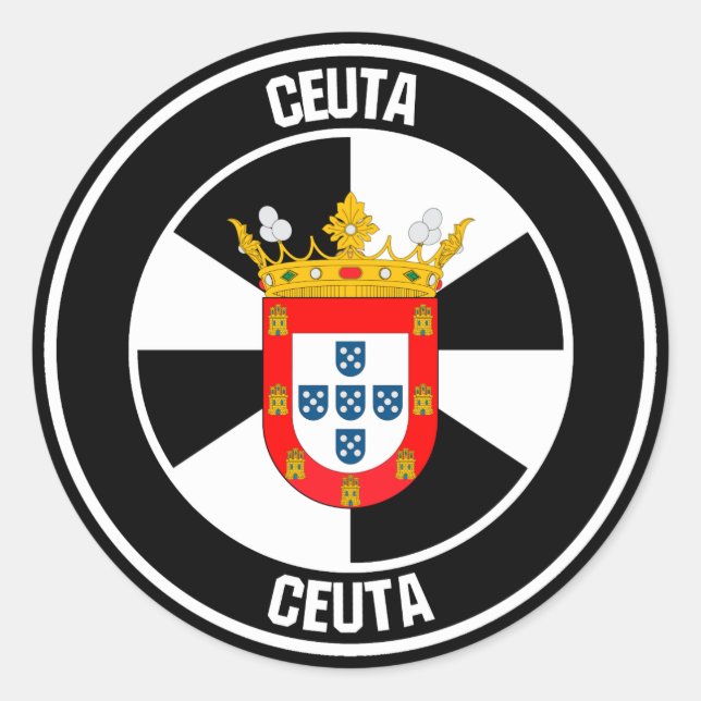 Adesivo Ceuta Round Emblem (Frente)