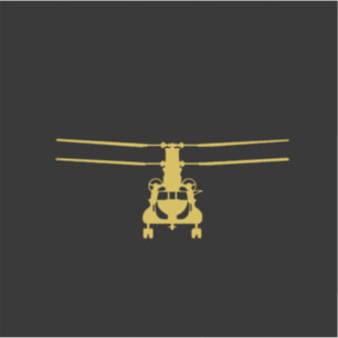 Adesivo CH47 Chinook Fly Army Vinyl Decal