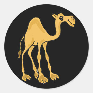 Adesivo CH- Engraçado Cartoon Camel Stickers