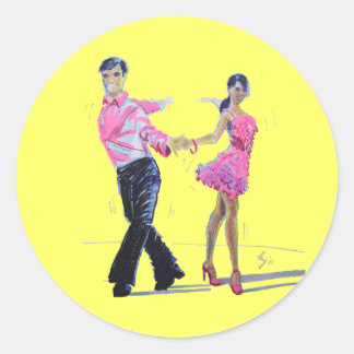 Adesivo Cha Cha Cha Ballroom Dancing