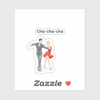 Adesivo Cha-cha-cha sticker